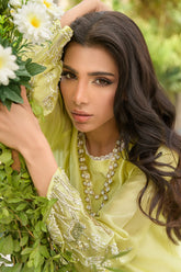 Alishba Kashif - SUNLIT SERENITY - yellow - Silk - 3 Piece